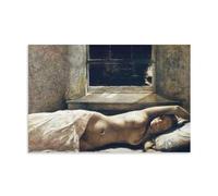 Andrew Wyeth Painter Works《Overflow》Printed Posters Wall Art Scroll Canvas Painting Picture Living Room Decor Home 16x24inch(40x60cm)