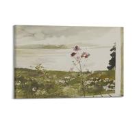 Andrew Wyeth Painter's Work《Cosmos》Posters Wall Art Canvas Aesthetic Music And Movie Decoration Living Room Bedroom 12x18inch(30x45cm) Frame-style