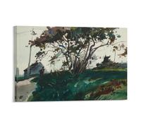 Andrew Wyeth Unknown (4) Canvas Printing Famous Paintings, Wall Art Posters, Decorative Hanging Pictures Canvas Art Poster And Wall Art Picture Print Modern Family Decor Posters 16x24inch(40x60cm)