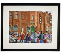 andrewrobinsonart Salford, Salford Lads Club, City, Urban Cityscape. Framed Professionally Printed Art Print (20" x 16" Frame Size)