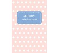 Andrews McMeel Publi - Alison's Pocket Posh Journal Polka Dot - New p - X555z