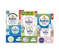 Andrex Classic Clean Pure Care or Ultra Care Washlets, Andrex Classic Clean Washlets,24 Packs