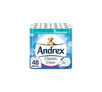 Andrex Classic Clean Toilet Tissue, 48 Toilet Roll
