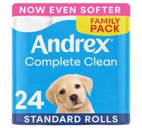 Andrex Complete Clean Toilet Roll 24 Rolls Previously Andrex Classic Clean
