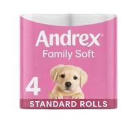 Andrex Family Soft Toilet Roll 2-Ply 170 Sheets Per Roll 6x4 Pack 24