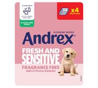 Andrex Fresh & Sensitive Hygiene Wipes Multipack (4 x 30 Sheets)
