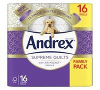 Andrex Supreme Quilts, 16 Rolls