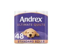Andrex Supreme Quilts 3 Ply Toilet Paper, 96 Rolls