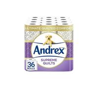 Andrex Supreme Quilts Toilet Tissue Roll: 36 Rolls