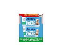 Andrex Ultimate Fresh Washlets, 12 Packs