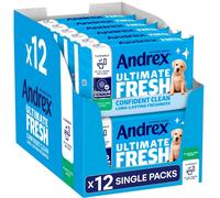 Andrex Ultimate Fresh Washlets 12 Packs Gentle Biodegradable Flushabl