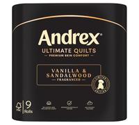 Andrex Ultimate Quilted Toilet Rolls, 9 Toilet Rolls
