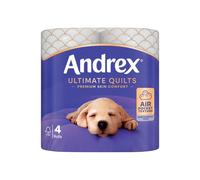 Andrex Toilet Rolls X24 Supreme Quilts Fragrance-free 3 Ply Toilet Paper