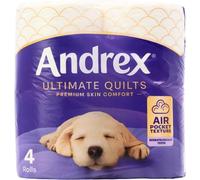 Andrex Ultimate Quilts Toilet Roll 4 Pack
