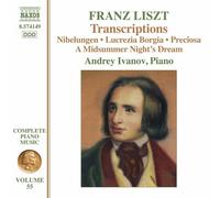 Andrey Ivanov - Franz Liszt: Transcriptions - Niebelungen, Lucrezia Borgia, Preciosa, A Midsummer Night's Dream