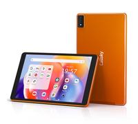 Andriod 14 Tablet 8 inch Tablet, 2024 Latest Octa-Core Processor, with 64GB ROM, 8(3+5) GB RAM, 6FT Charging Cable, 5V/2A Charging Adapter, 4000mAh Battery, Updated Typc-C Port, Dual-Speakers, Orange
