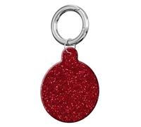 ANDRIU Compatible with Case Airtag Cover,Scratch-Resistant Cover with Loop Keychain Holder, Replacement Tracker Case for Wallet, Luggage, Dogs, and Pets(Red)