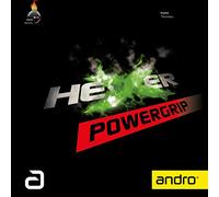 ANDRO Hexer Powergrip rubber, black, 2.1 mm