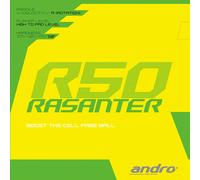 andro Table Tennis Rubber Rasanter R50 112289 Black (BK) 1.7mm Made in Germany