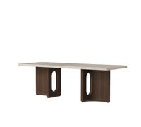 Androgyne Coffee Table Dark Oak/Kunis Breccia Sand