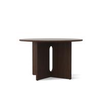 Androgyne Dining Table Ø120 cm Dark Stained Oak