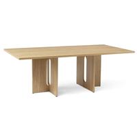 Audo Copenhagen Androgyne rectangular dining table Natural oak. 278x109 cm