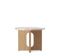 Androgyne Side Table Ø50 Natural Oak/Kunis Breccia