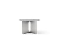 Androgyne Side Table Ø63 Brushed Steel