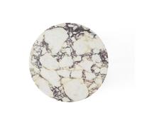 Androgyne Table Top For Side Table Ø42 Calacatta Viola Marble