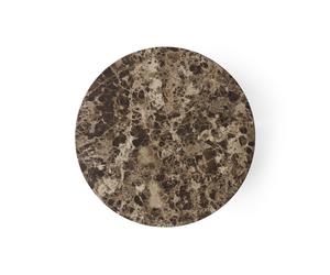 Androgyne Table Top For Side Table Ø42 Emperador Dark Marble