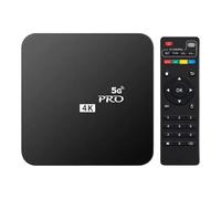 Android 10.0 TV Box, 5G Pro, 4K HDR Media Player, 2GB RAM 16GB ROM, 2.4G WiFi, Quad-Core
