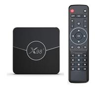 Android 11.0 TV Box,X98 Plus Amlogic S905W2 Quad Core RAM 4GB ROM 64GB Dual WiFi 2.4G/5.8G BT4.2 4K 6K AV1 Home Smart Media Player Android TV Box