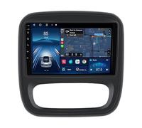 Android 11 Car Stereo For Renault Trafic 3/ Opel Vivaro B 2014-2018 9 Inch HD Touch Screen Built-in CarPlay Android Auto Support DAB Bluetooth Mirror Link RDS DSP GPS HiFi Backup Camera SWC(C,M500S)