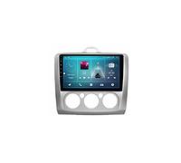 Android 11 Double Din Car Stereo for Ford Focus 2/3 Mk2 Mk3 (2004-2011) - 9" Touchscreen, Bluetooth, USB, Mirror Link, SWC, Backup Camera Support