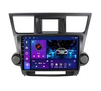 Android 12 10 Inch Car Radio IPS Touch Screen For Toyota Highlander 2007-2013 Built-in Wireless CarPlay Android Auto Support DSP BT DAB RDS GPS HiFi Mirror Link Backup Camera SWC(4G+64G+WIFI-M500S)