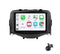 Android 12 Car Stereo Radio with GPS Navigation For Toyota Aygo/Peugeot 108/Citroen C1 2015-2020 9 Inch Touchscreen Car Radio Bluetooth Multimedia Player Support 4G/WIFI/Carplay/Android Auto/USB/DSP(X
