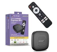 Android 13.0 Smart TV Box, Allwinner H313 Quad-Core, 4K HDR Media Player, 2GB RAM 16GB ROM, Dual-Band WiFi 2.4G/5G, Bluetooth 5.2 Streaming Device with Google Assistant Support