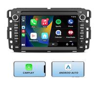 Android 13 [2G+32G] Car Radio for GMC Sierra Yukon Chevrolet Buick Chevy Silverado,7 Inch Touch Screen Stereo with GPS SWC Wireless Apple CarPlay Android Auto