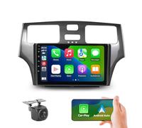 Android 13 4 + 64 GB Double DIN Car Radio Stereo for Lexus ES250 ES300 ES330 2001 2002 2003 2004 2005 2006 GPS Navigation, 8Core 9 Inch IPS Touch Screen Multimedia with Carplay & Android Car