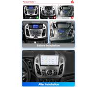 Android 13 Autoradio for Ford Tourneo/Transit Connect 2013-2018, 9" Touchscreen, Wireless CarPlay, Android Auto, Bluetooth HiFi, RDS/FM Radio, WiFi Navigation, AHD Rear Camera, (Color: S8)