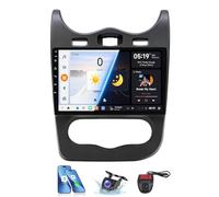 Android 13 Car Radio 9" HD GPS Navigation, DSP, 4G, Bluetooth, CarPlay, Android Auto, FM RDS DAB+ for Renault Logan 1 & Sandero 2009-2015 (NF-5) - DVR Support