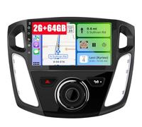 Android 13 Car Radio for Ford Focus 2012-2017, 9 inch GPS Navigation Built in Wireless CarPlay Android Auto Bluetooth WiFi SWC Head Unit Auto FM/AM DSP Wireless Update [2G+64G]