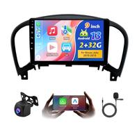 Android 13 Car Radio for Nissan Juke 2010-2014 with 9 inch Touchscreen Carplay Android Auto 2 Din Car Radio Receiver Mirror Link GPS Navigation Bluetooth WiFi FM RDS HiFi AHD Camera Mic, 2+32G