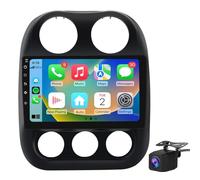 Android 13 Car Stereo Car Radio for Jeep Patriot Compass 2010-2016 10.1 with Wireless Touch Screen CarPlay Android Auto/SWC/Bluetooth/WiFi+AHD Backup Camera [2G+32G]