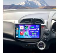 Android 13 Car Stereo for Honda JAZZ FIT 2007-2013 Carplay Android Auto, 2Din Car Radio Player with 10 inch Touchscreen Bluetooth EQ Sat Nav WIFI RDS SWC Split Screen Backup Camera Mic, 2+32G