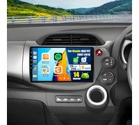 Android 13 Car Stereo for Honda JAZZ FIT 2007-2013 Carplay Android Auto, 2Din Car Radio Player with 10 inch Touchscreen Bluetooth EQ Sat Nav WIFI RDS SWC Split Screen Backup Camera Mic, 2+32G