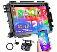 Android 13 Car Stereo for Honda Vezel HRV 2014 2015 2016 2017 2018 with Wireless Carplay and Android Auto, 5G WiFi, 9 inch 1080P Touch Screen GPS Navi, FM Radio, Bluetooth 5.0,
