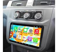 Android 13 Double Din Car Stereo for Volkswagen Caddy 2015-2024 Car Radio with Wireless CarPlay Android Auto Head Unit Sat Nav 9 Inch Touchscreen GPS WiFi FM RDS Bluetooth SWC Backup Camera