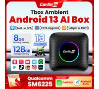 CarlinKit AIBOX LED: Wireless CarPlay Android Auto Adapter For CarPlay 8GB+128GB
