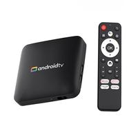 Android 14.0 ATV Box Quad Core Android TV OS Box 16GB 4K H.265 HD 3D WiFi 6 2.4G/5.8G Voice Remote Smart Home Media Player